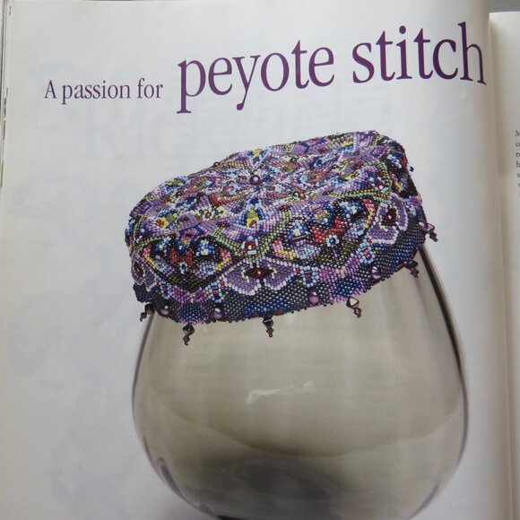 Bead and Button Magazine Creative Ideas For The Art of Beads, Jewelry June 2003 - Picture 13 of 14